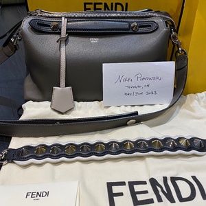 Fendi By The Way Bag / Full Set, Fendi Scarf, Fendi Strap